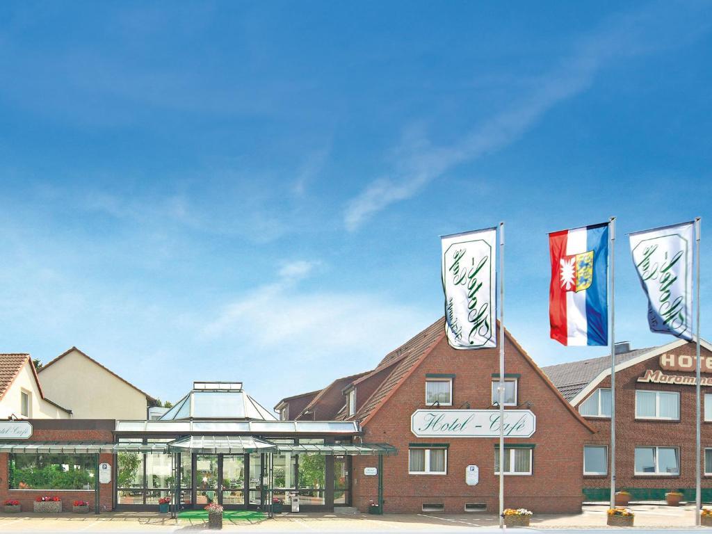Hotel-Cafe Kampe Norderstedt Eksteriør bilde